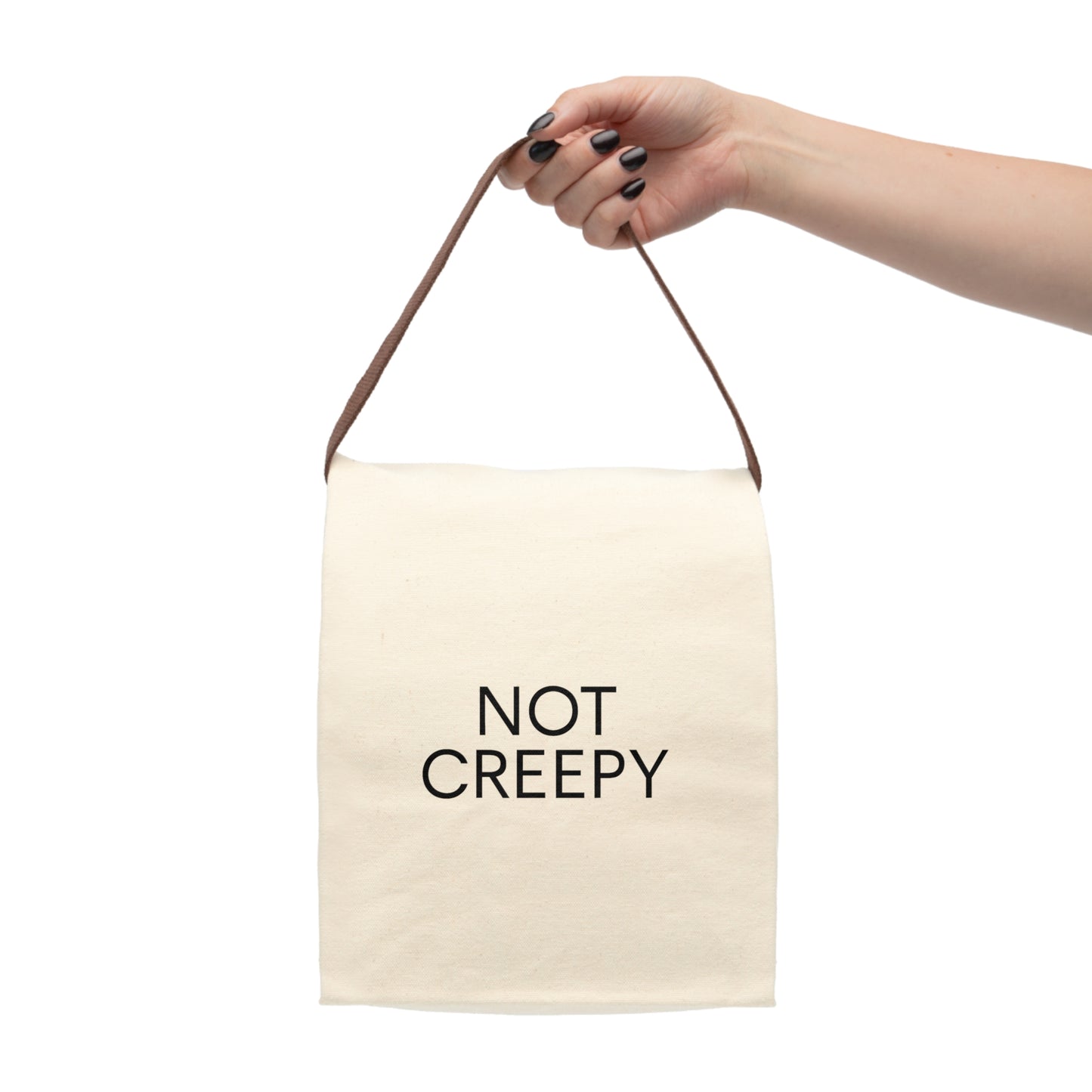 NOT CREEPY Lunch Bag