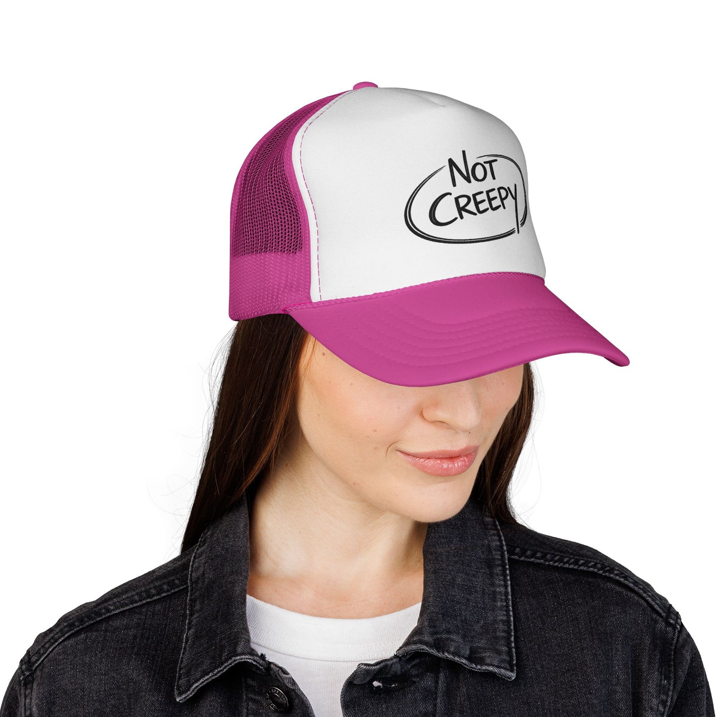 NOT CREEPY Trucker Cap