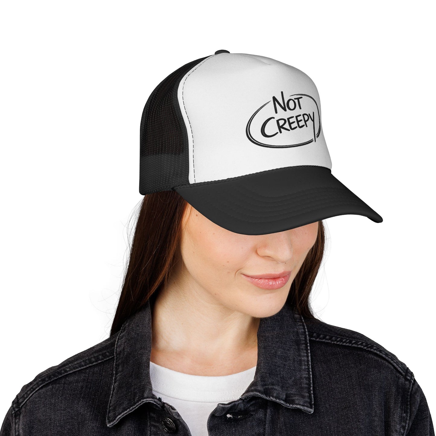 NOT CREEPY Trucker Cap