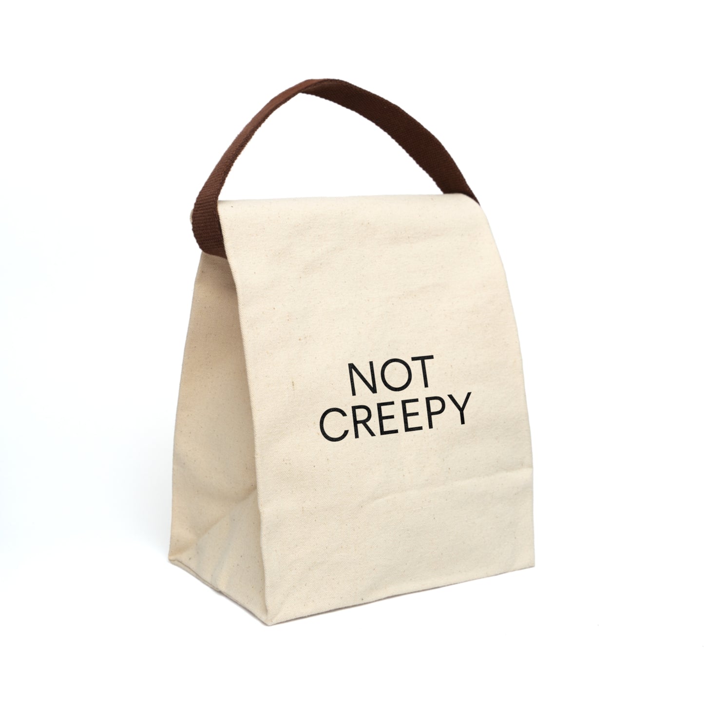 NOT CREEPY Lunch Bag