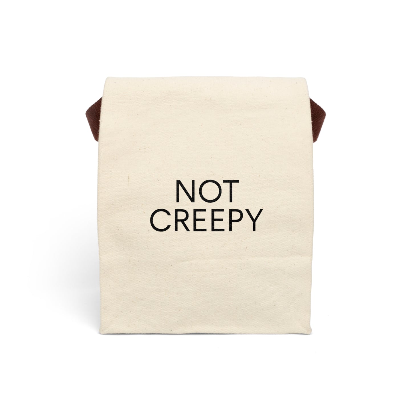 NOT CREEPY Lunch Bag