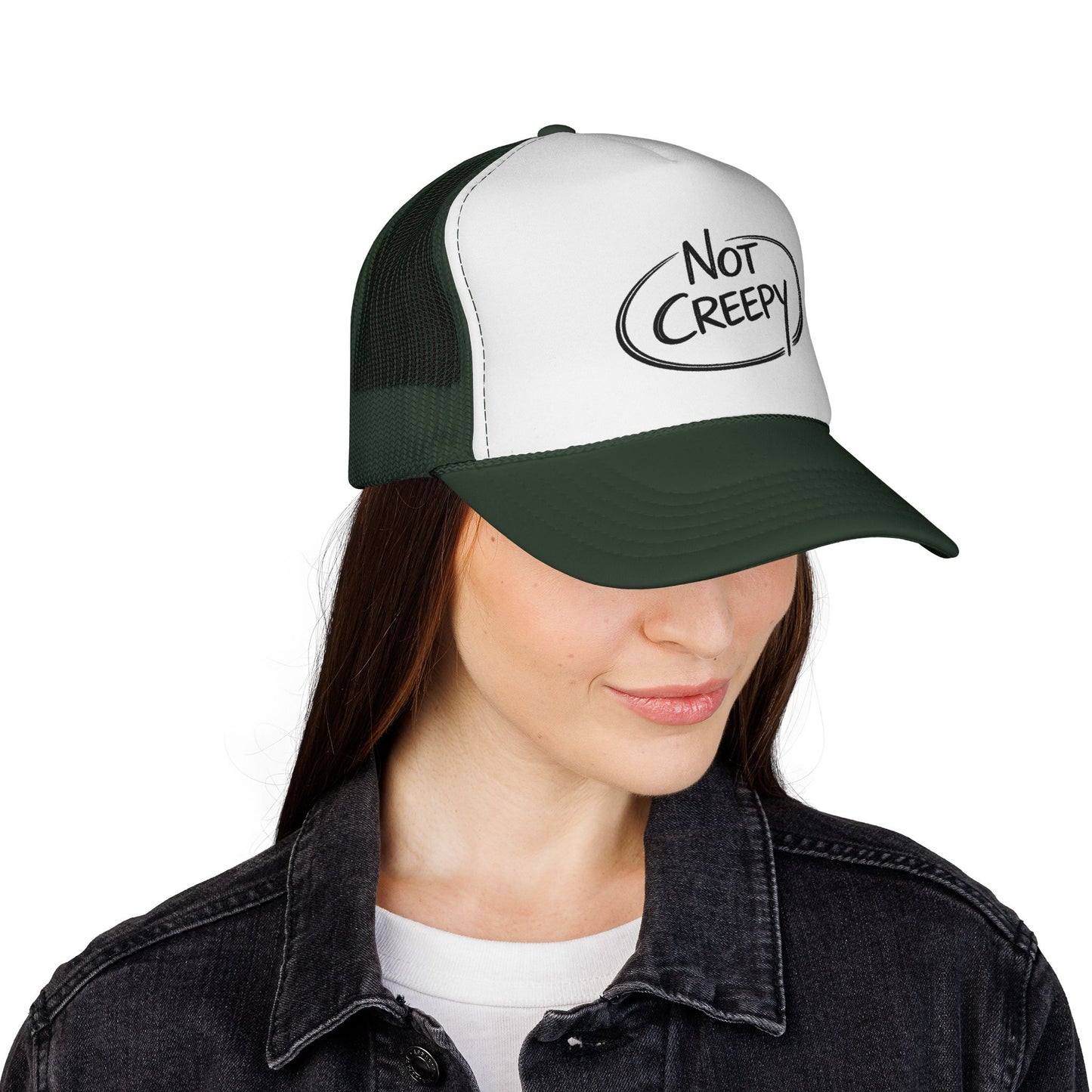 NOT CREEPY Trucker Cap