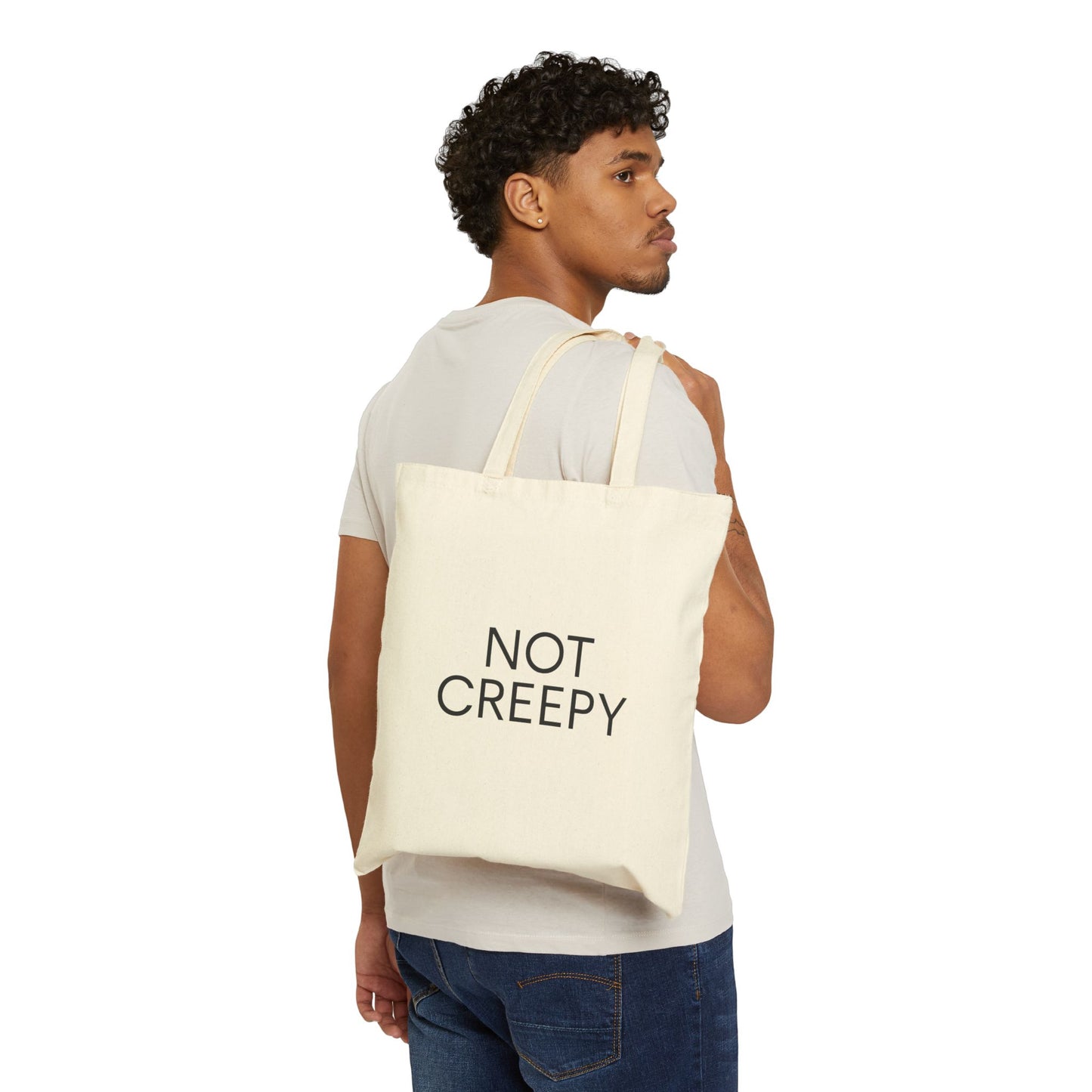 NOT CREEPY Tote Bag